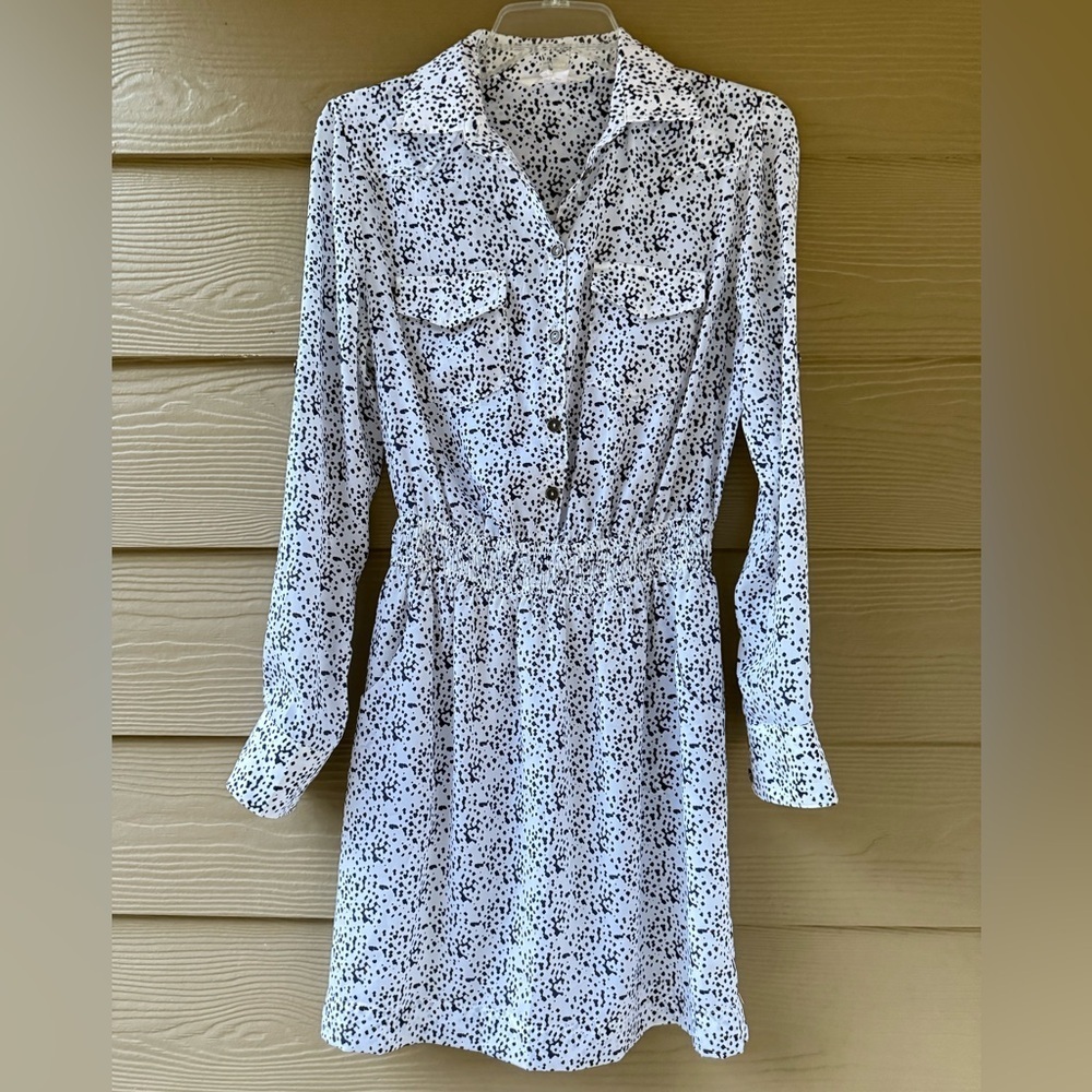 BCBGeneration Black and White Mini Dress - Picture 2 of 14